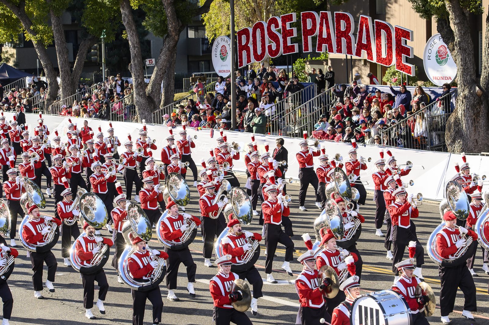 Badger pride in the Rose Bowl Parade Rose Bowl 2020 UWMadison